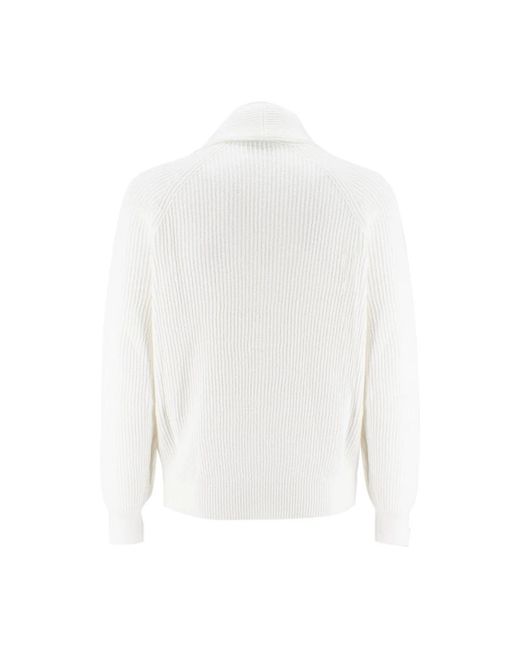 Brunello Cucinelli White Cardigans for men