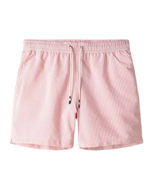 Hartford Pink Beachwear for men