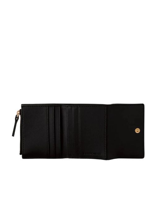 Borbonese Black Mini Wallet