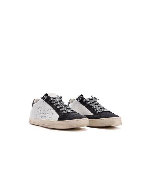 P448 White Sneakers for men