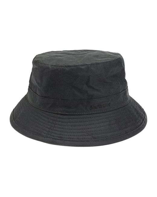 Barbour Accessoires ,Groen ,Katoen Hoed Met Smalle Rand in het Gray
