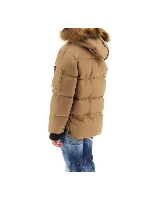 DSquared² Natural Winter Jackets for men
