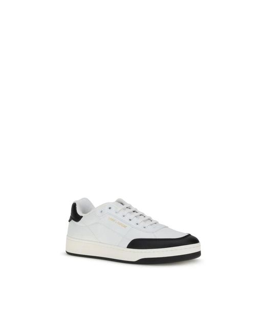 Saint Laurent White Sneakers for men