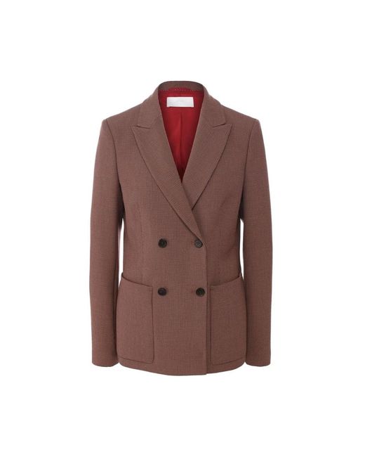 HUGO Jassen ,Bruin ,Polyester Elegant Blazer Set Met Klassieke Look in het Brown