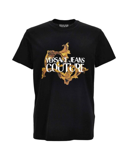 Versace T-Shirts in het Black voor heren