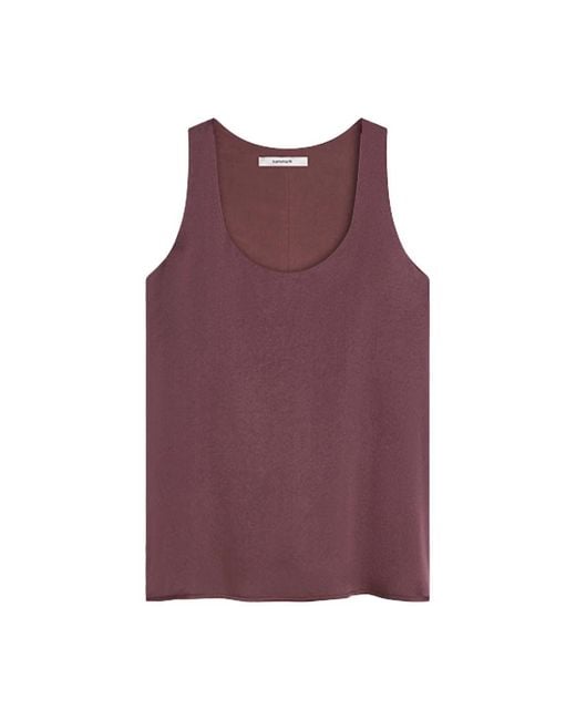 Summum Singlet Silky Touch in het Purple