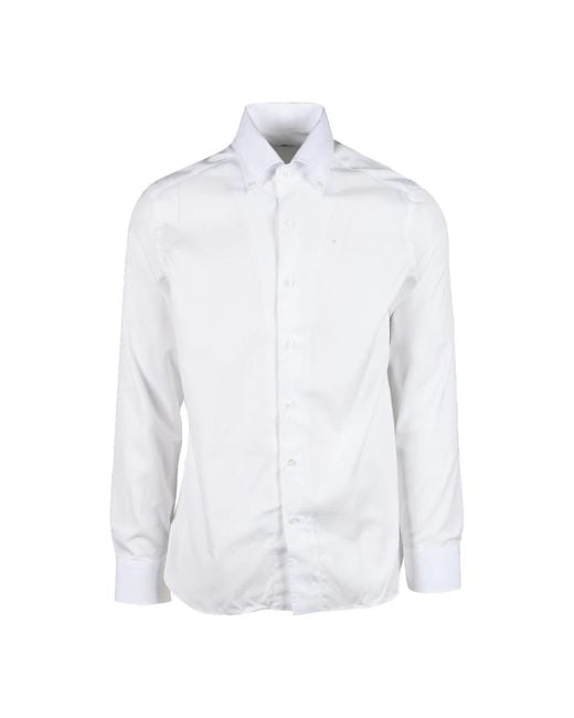 Camicia in cotone di Sonrisa in White da Uomo
