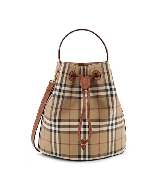 Bucket Bags Burberry en coloris Brown