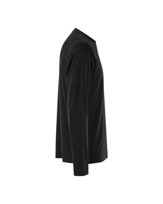 Fedeli Long sleeve tops in Black für Herren