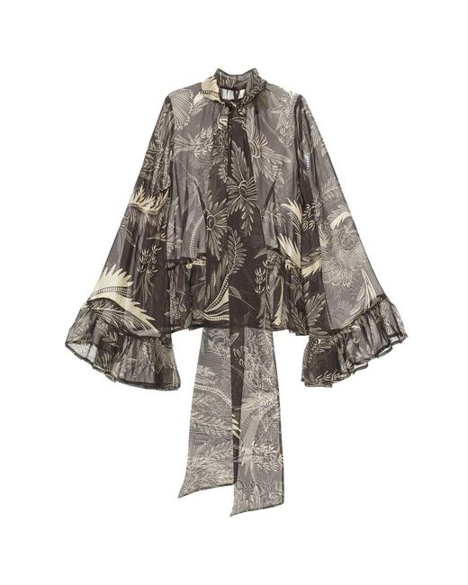 5 PROGRESS Blouse in het Gray