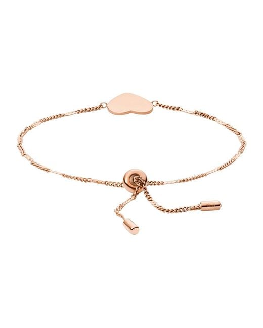 Bracelets di Fossil in Metallic