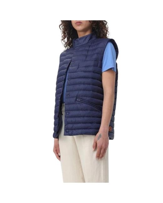 Save The Duck Vests in Blue für Herren