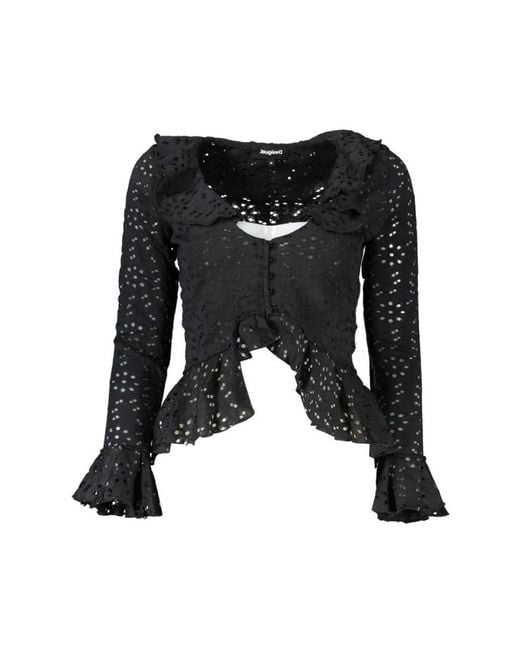 Blouses Desigual de color Black