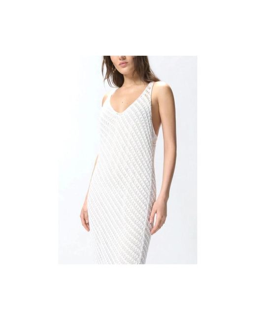 Pinko White Maxi Dresses