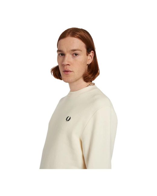 Fred Perry Stylische pullover für männer in Natural für Herren