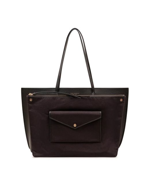 Tory Burch Black Shopping Bags