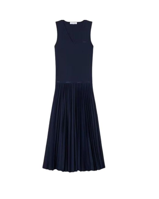Lacoste Blue Midi Dresses