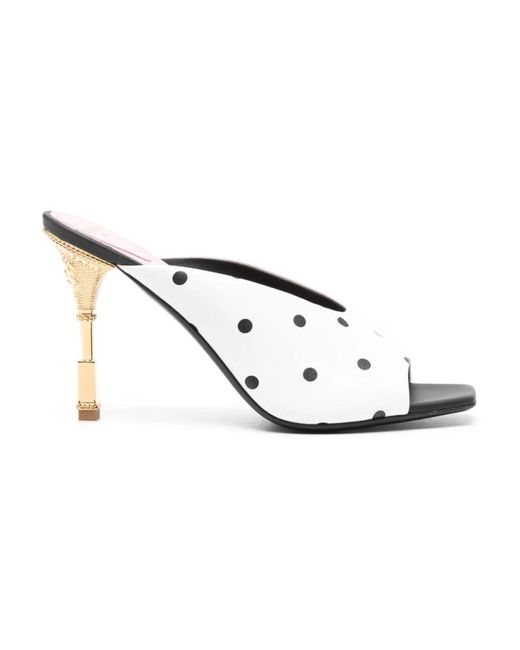 Shoes > heels > heeled mules Balmain en coloris White