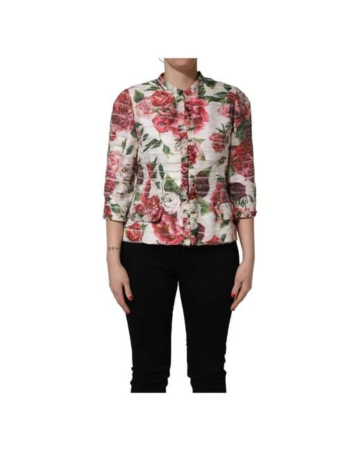 Dolce & Gabbana Black Blouses