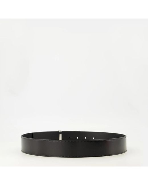 Givenchy Accessoires ,Zwart ,Leer Leren Riem in het Black voor heren