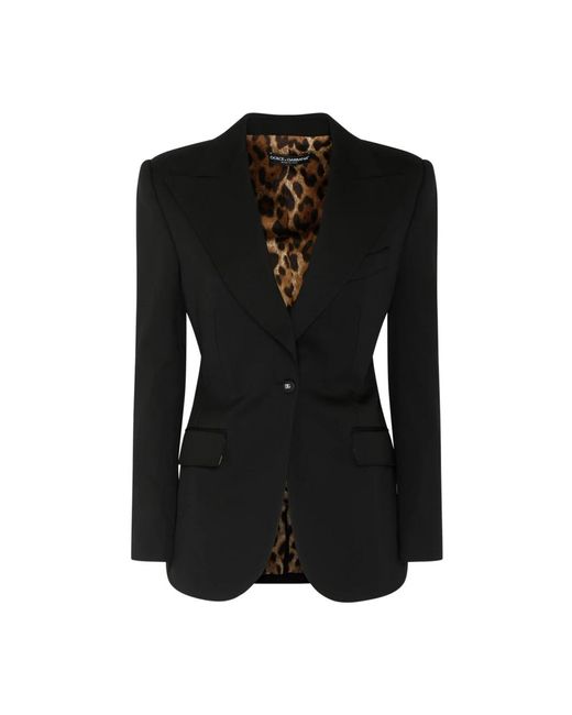 Blazers di Dolce & Gabbana in Black