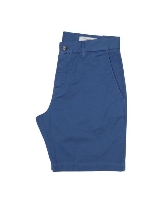 Casual Shorts Brooksfield de hombre de color Blue