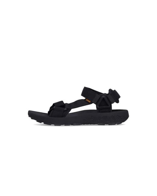 Flat Sandals di Teva in Black da Uomo