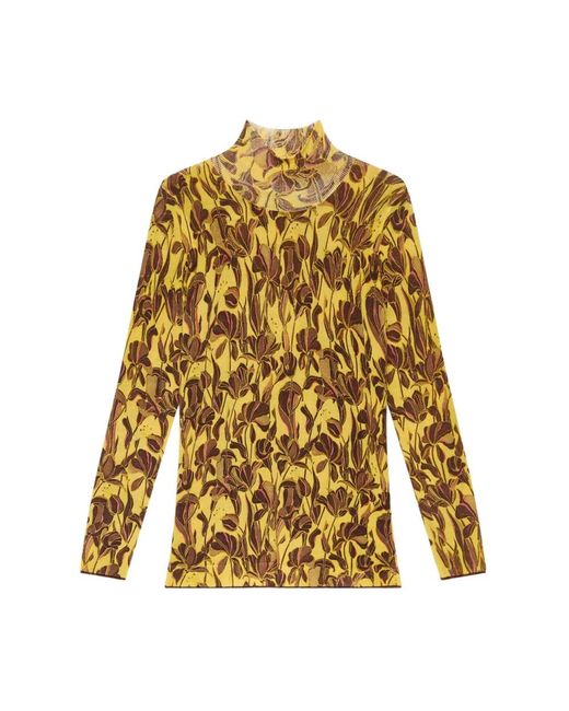 Maliparmi Yellow Turtlenecks