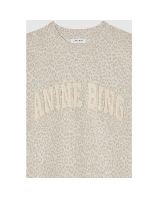 Anine Bing White Sweatshirts