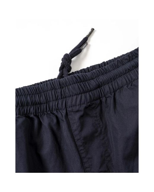 Aspesi Broeken ,Blauw ,Wol Stretch Wol Broek Rechte Pijp in het Blue voor heren