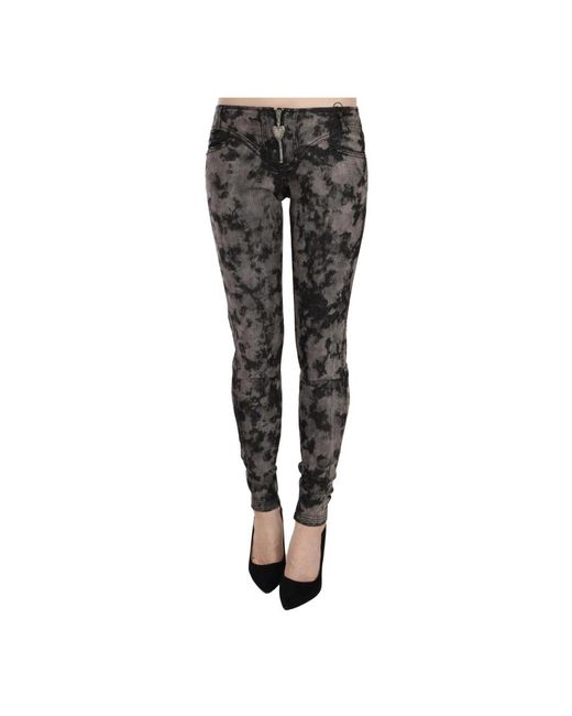 Just Cavalli Skinny Jeans in het Black
