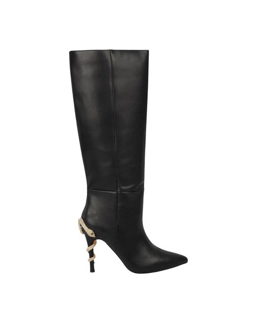 Alma En Pena. Black Heeled Boots