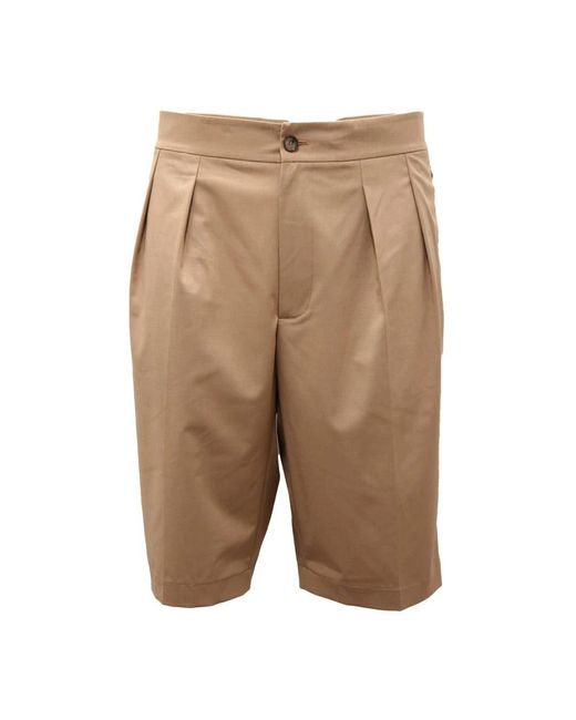 Patrizia Pepe Casual Shorts in het Natural voor heren