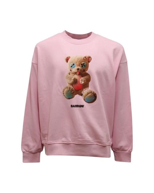 Barrow Pink Sweatshirts for men