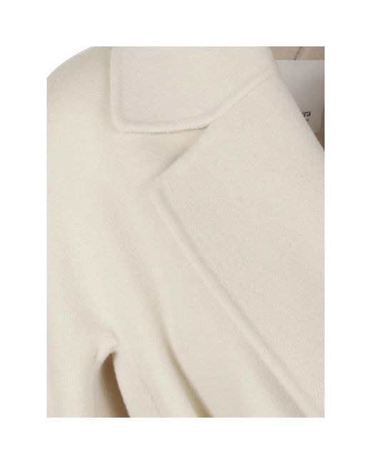 Max Mara Natural Belted Coats