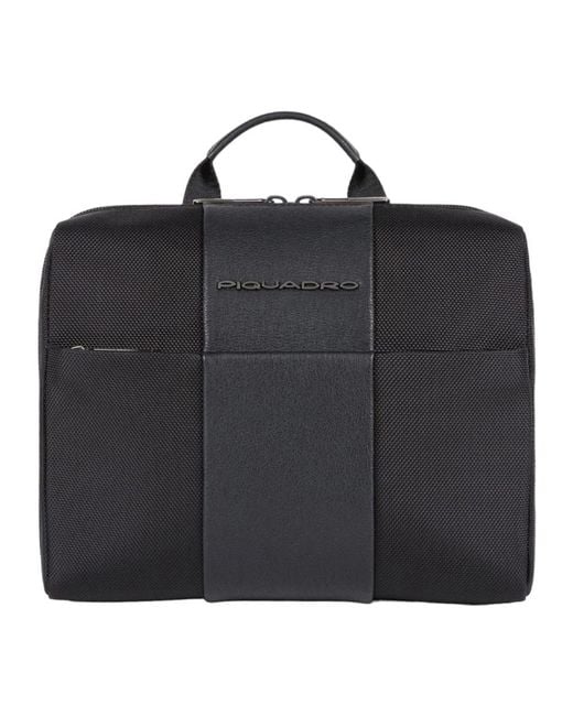 Piquadro Black Laptop Bags & Cases for men