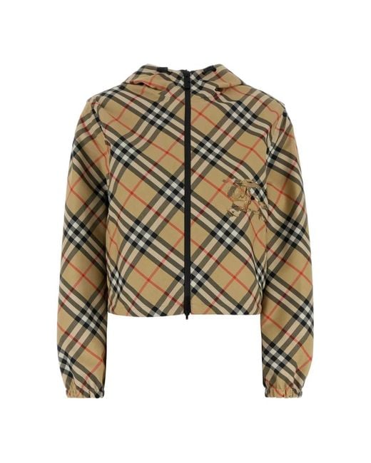 Burberry Metallic Light Jackets