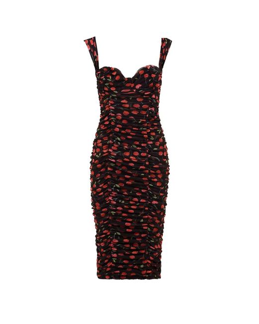 Mar De Margaritas Red Midi Dresses