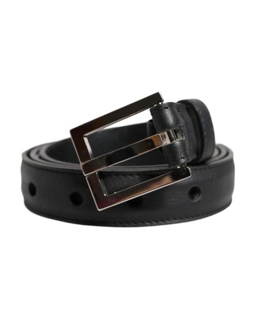 Belts di Dolce & Gabbana in Black da Uomo