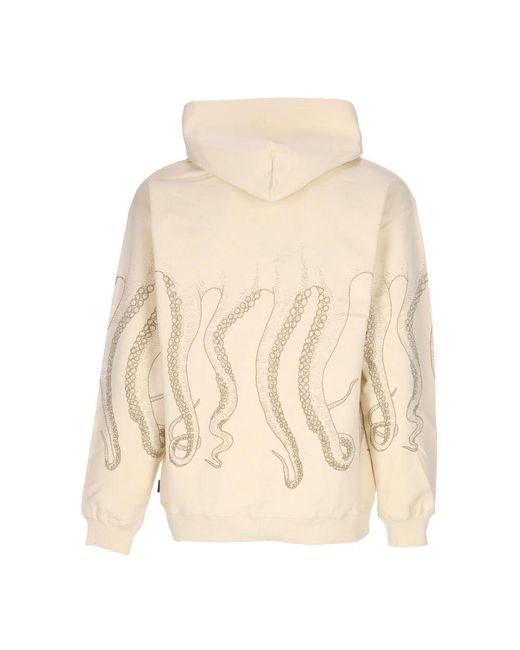 Octopus Natural Hoodies for men