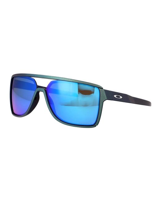 Oakley Stylische castel sonnenbrille für sonnenschutz in Blue für Herren
