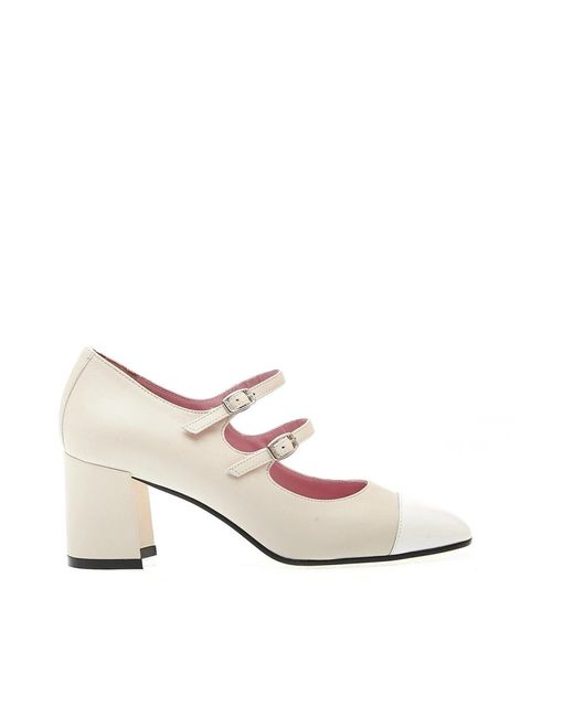 CAREL PARIS White Pumps