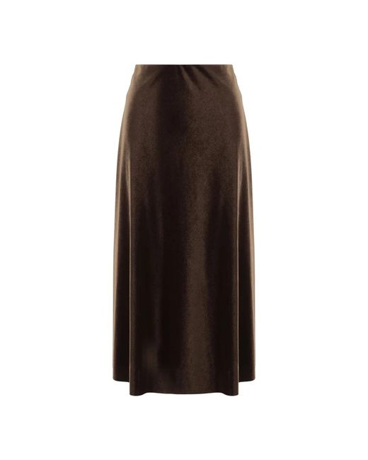 F.it Brown Midi Skirts