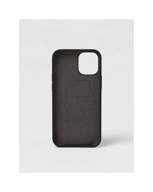 Karl Lagerfeld Black Phone Accessories for men