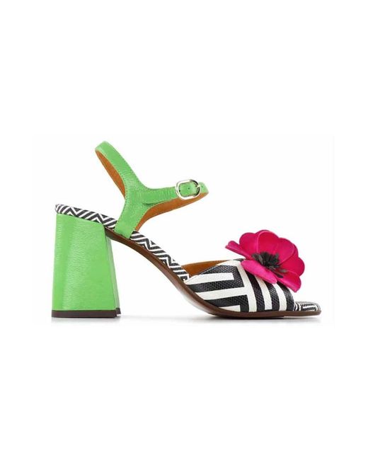 High Heel Sandals Chie Mihara de color Green