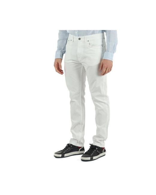 North Sails Gray Slim-Fit Trousers for men