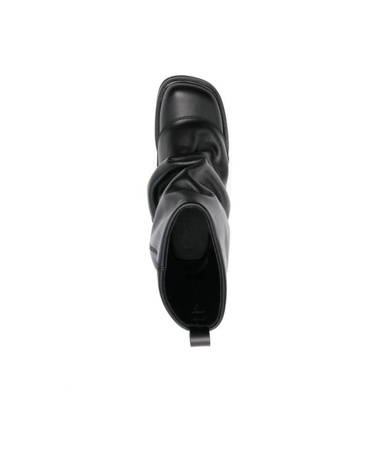 The Attico Black Winter Boots