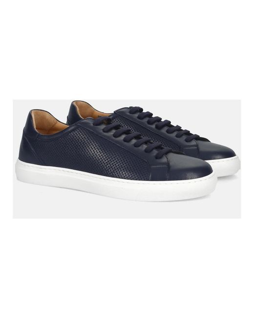 Rossano Bisconti Blue Sneakers for men