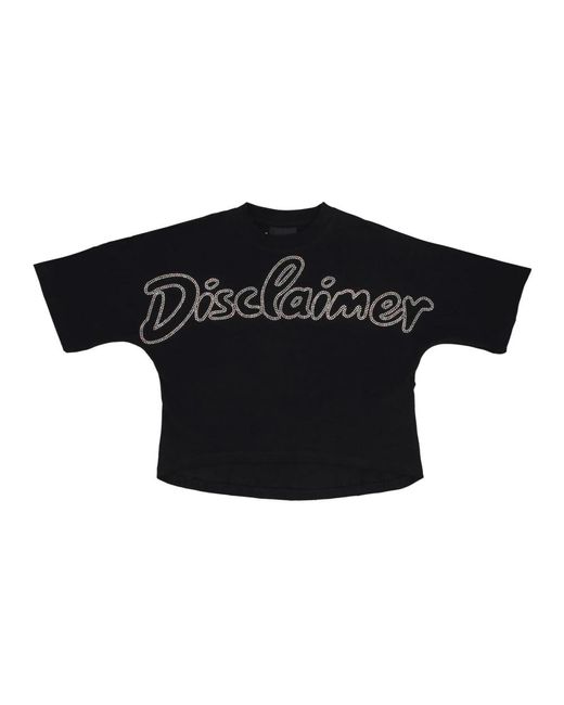 T-Shirts di DISCLAIMER in Black