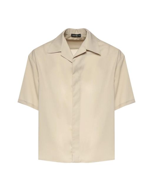 Giuliano Galiano Natural Short Sleeve Shirts for men